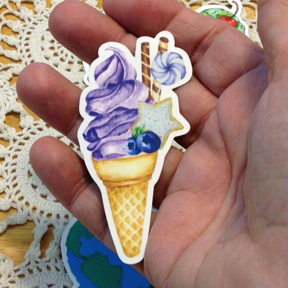 Stickers bundle -  crafts, water bottle stickers, ice cream and desserts - Picture 3 of 6